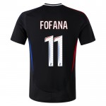 Günstige Fußballtrikots Olympique Lyonnais Malick Fofana 11 Kinder Auswärtstrikot 2024-25 Kurzarm